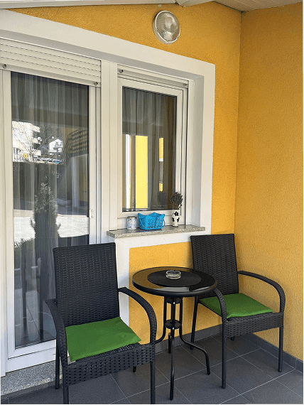 Studio apartman 1 - terasa